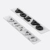 AABBE1 1pc 3D ABS Plastic Car Trunk Badge Volvo Letter Emblem Sticker Decal For volvo S80L XC60 XC90 S60 S80 V40 Accessories Styling