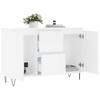 vidaXL Sideboard Weiß 101,5x35x70 cm Holzwerkstoff