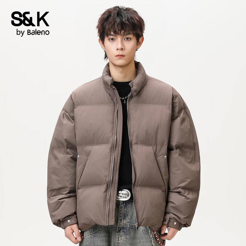 Baleno S&K Kollektion Herren Minimalistische Daunenjacke