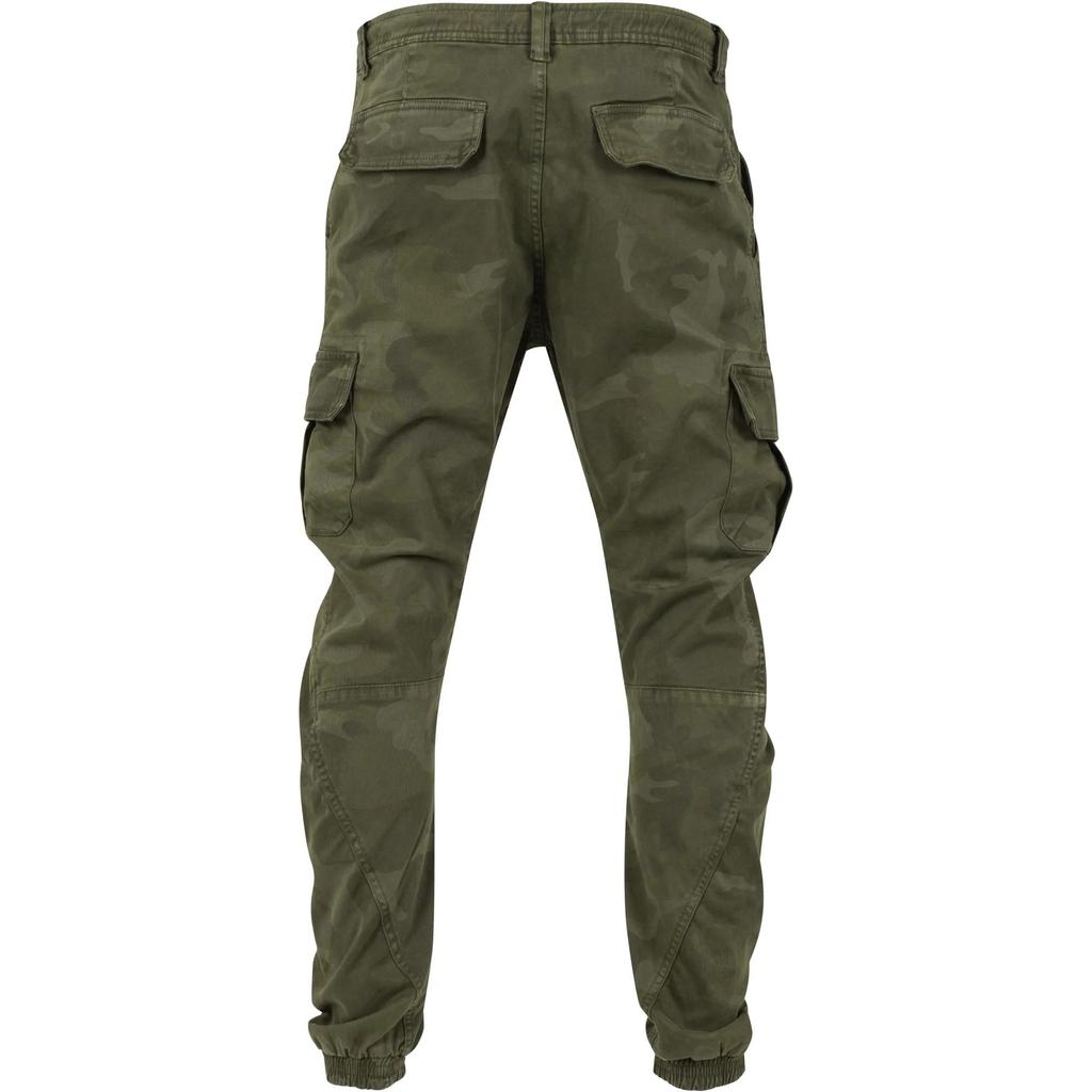 Urban Classics Mens Camo Cargo Jogging Bottoms