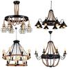 Industrial Style Iron Rope Pendant Lamp
