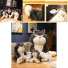 Bad Cat Plush Toy Soft Stuffed Doll Gift Perfect For Kids And Adults