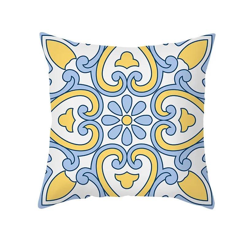 Office Living Room Home Pillowcase Simple Pattern Pillowcase Car Ornaments