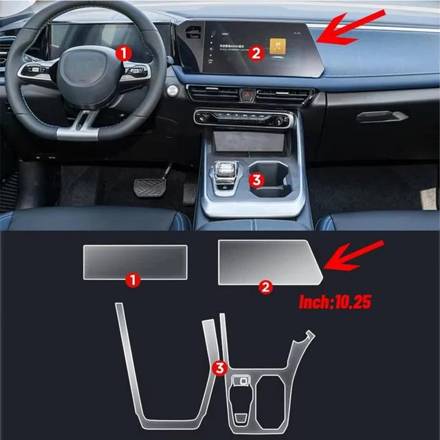 For GAC EMZOOM GS3 2024 Auto Central Control Screen TPU Navigation Anti Scratch Interior Protection Film GPS Navigation