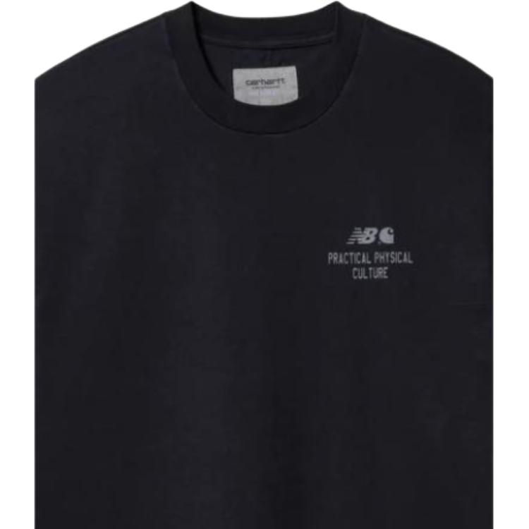 Carhartt WIP Casual Letter Print Crew Neck Long Sleeve T-Shirt Unisex Tops I030724-0CO-GD
