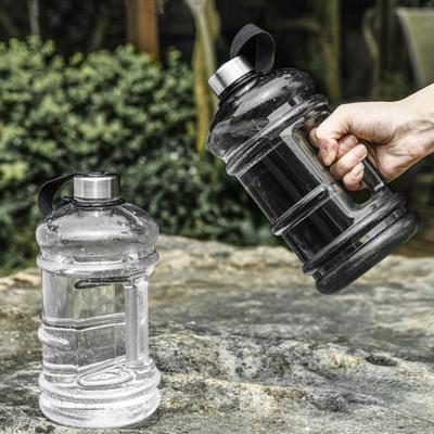 2.2L Sports Water Bottle Large Capacity Plastic Cup Fitness Portable Outdoor Water Cup with Handle Leak Proof Kettle for Adult