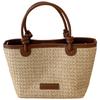 Summer Vacation Beach Straw Woven Bag Handheld Crossbody Bag New Style Fashionable Rope Knotted Vegetable Basket Bag Woven Bag