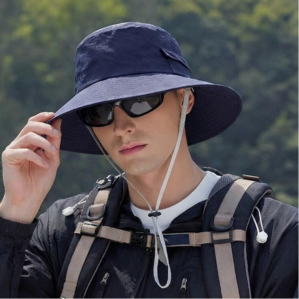 Large-Brimmed Fisherman's Hat Sun Protection Sunscreen Bucket Hat New Sun Hat  Women