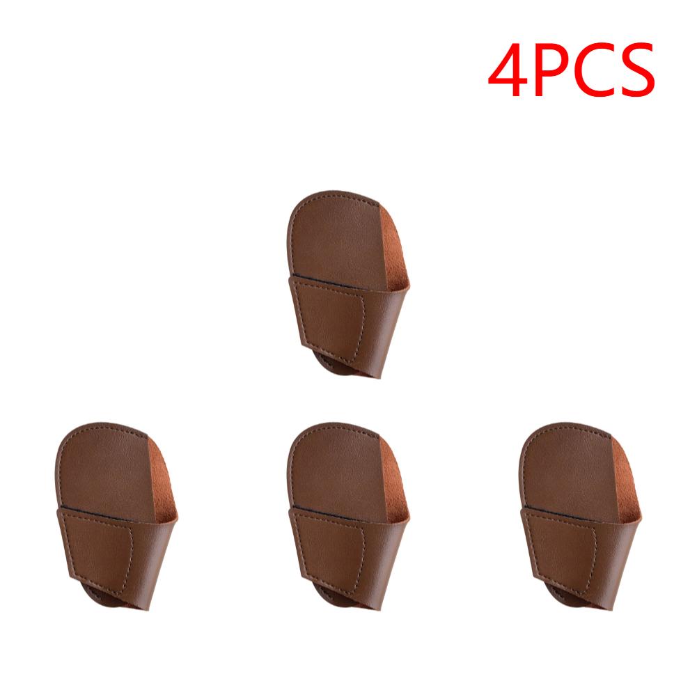 4-10pcs Golf Head Cover Portable PU Golf Club Iron Head Sleeve Golf Putter Protector Wedges Covers Golf Sport Accessories