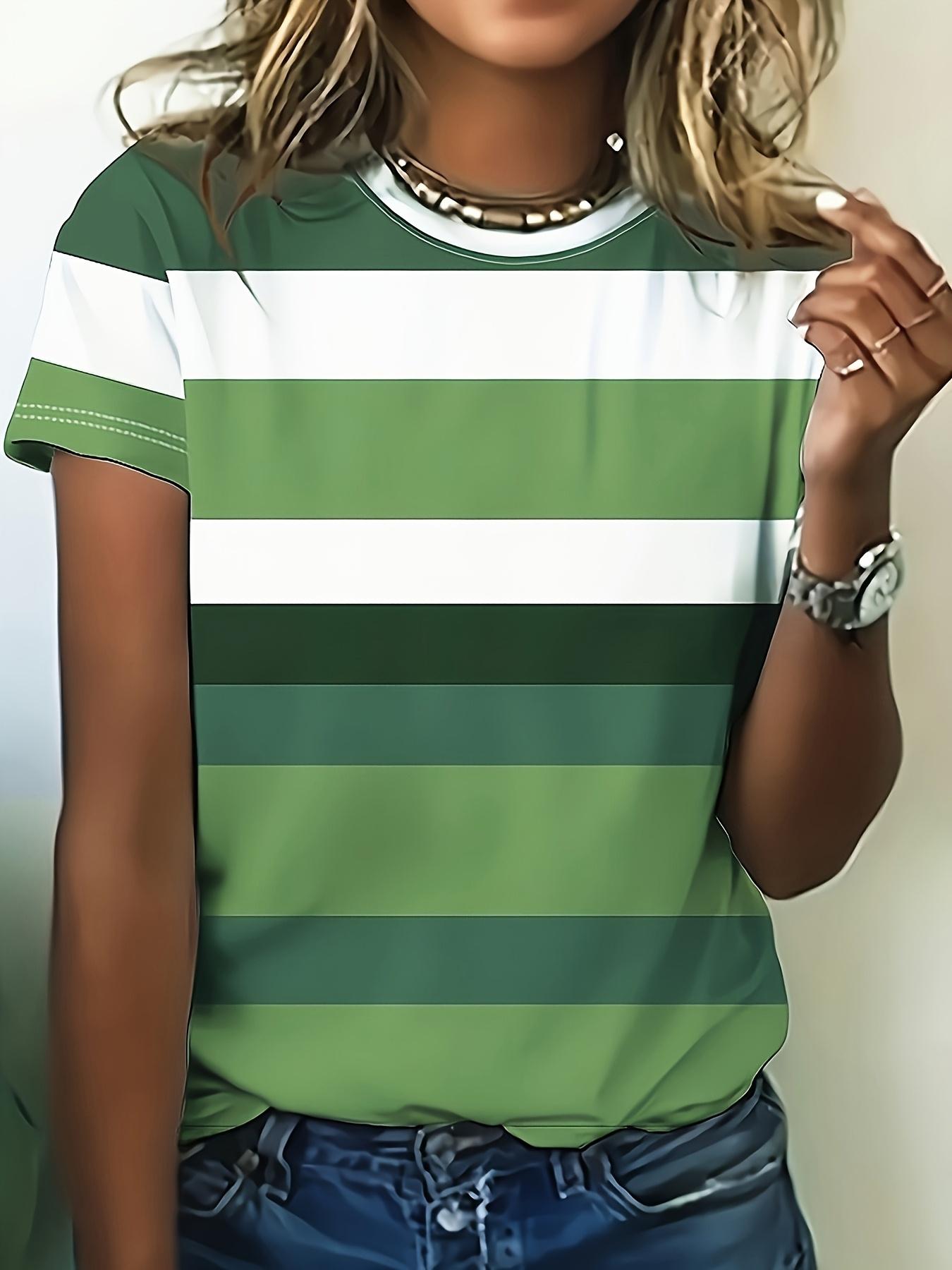 Women s short-sleeved T-shirt, 3D digital printed shirt, fun retro style, XXS