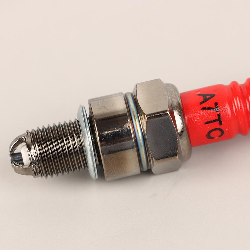Racing 3 Electrode Spark Plug A7Tc D8Tc Fits For Gy6 50Cc 110Cc 125Cc 150Cc Scooter Dirt Bike Go Kart Motorcycle Accessories