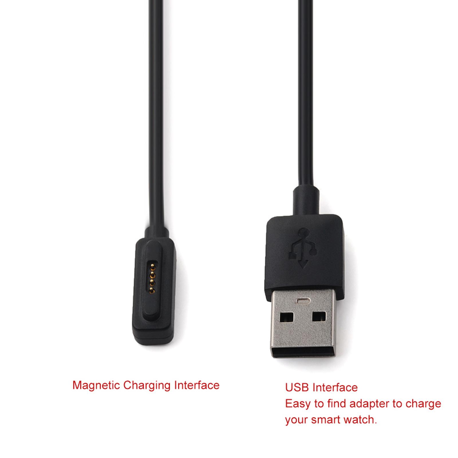 Charging Cable Data Transfer Cable for   ZenWatch 2nd with USB Interface 1-meter Cable with Magnetic Interface   Charging Cab