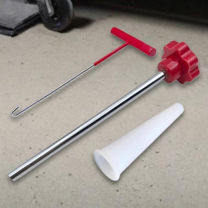 23pcs Car Valve Stem Tool Tire Valve Stem Puller Auto Tire Installer Tool T-Hook Car Puller Wheel Tire Remover Accessory