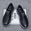 2025 Spring Men's Soft Leather Casual Breathable Driving Shoes