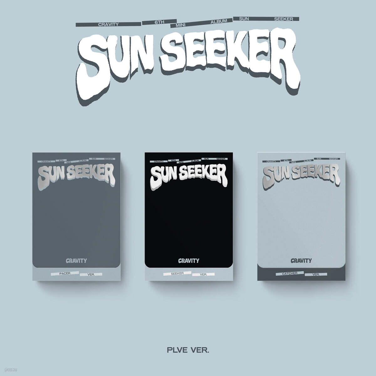 

CRAVITY - 6th Mini Album: SUN SEEKER [PLVE VER.][1 out of 3 randomly sent]