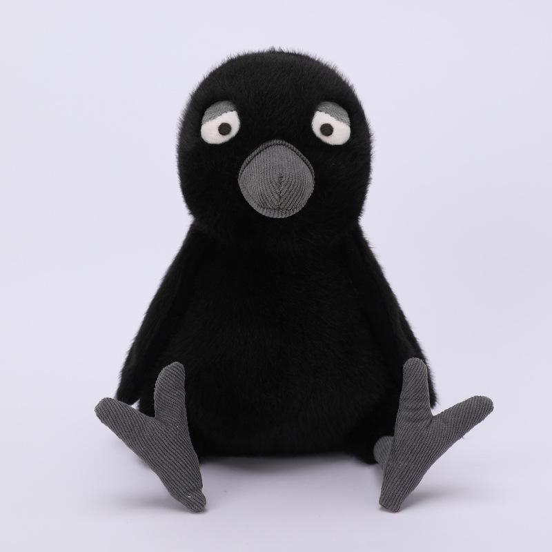 Halloween Night Owl & Friends Plush Toy Set: Hecate, Crow, Bat, Ghost