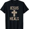 Jesus And Kittens Make Me Happy Religious Cat Faith In Cats T-Shirt