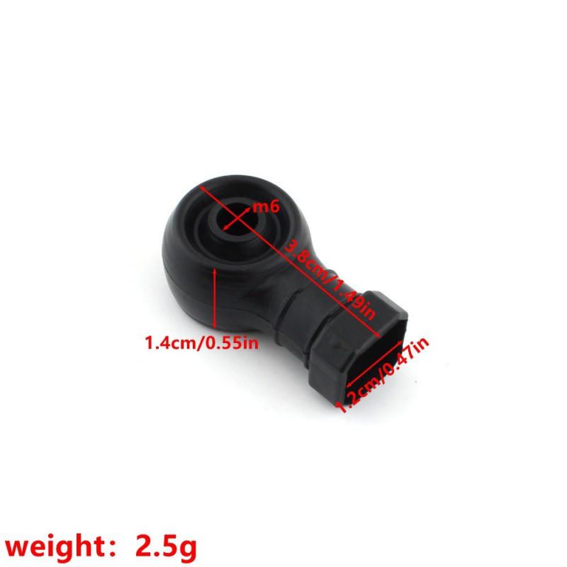 BMW Motorcycle Gear Shift Linkage Rod Dust Cover Seal Protector Manual Transmission Models Black