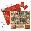 Christmas Puzzle Children'S Countdown Puzzle 1008 Piece Christmas Party Puzzle