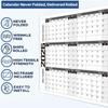Colorful Large Size Calendar 42x100cm 12 Month Calendar Durable Monthly Planner Calendar  Home Use