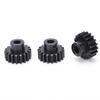 3PCS Steel Pinion Motor Gear M1.5 8mm 18T Shaft for 16 15 RC Model Car Motor