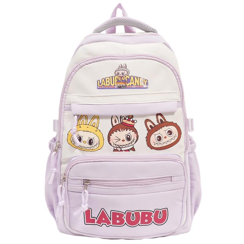 School Bag Girl Cute Backpack Primary School Students Junior High School Students Large Capacity Backpack CLE