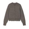 JNBY 2025 Autumn Loose Open-Front Wool Cashmere Knit Cardigan