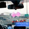 Fuzzy Dice for Car Mirror - Plush Dice Rearview Mirror