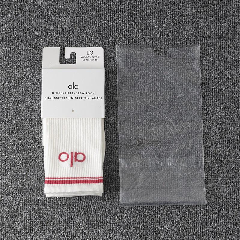 New High-Top AIO Yoga Sports Socks - Unisex Cotton In Black, White, Gray - Individually Packaged, Perfect for Couples
