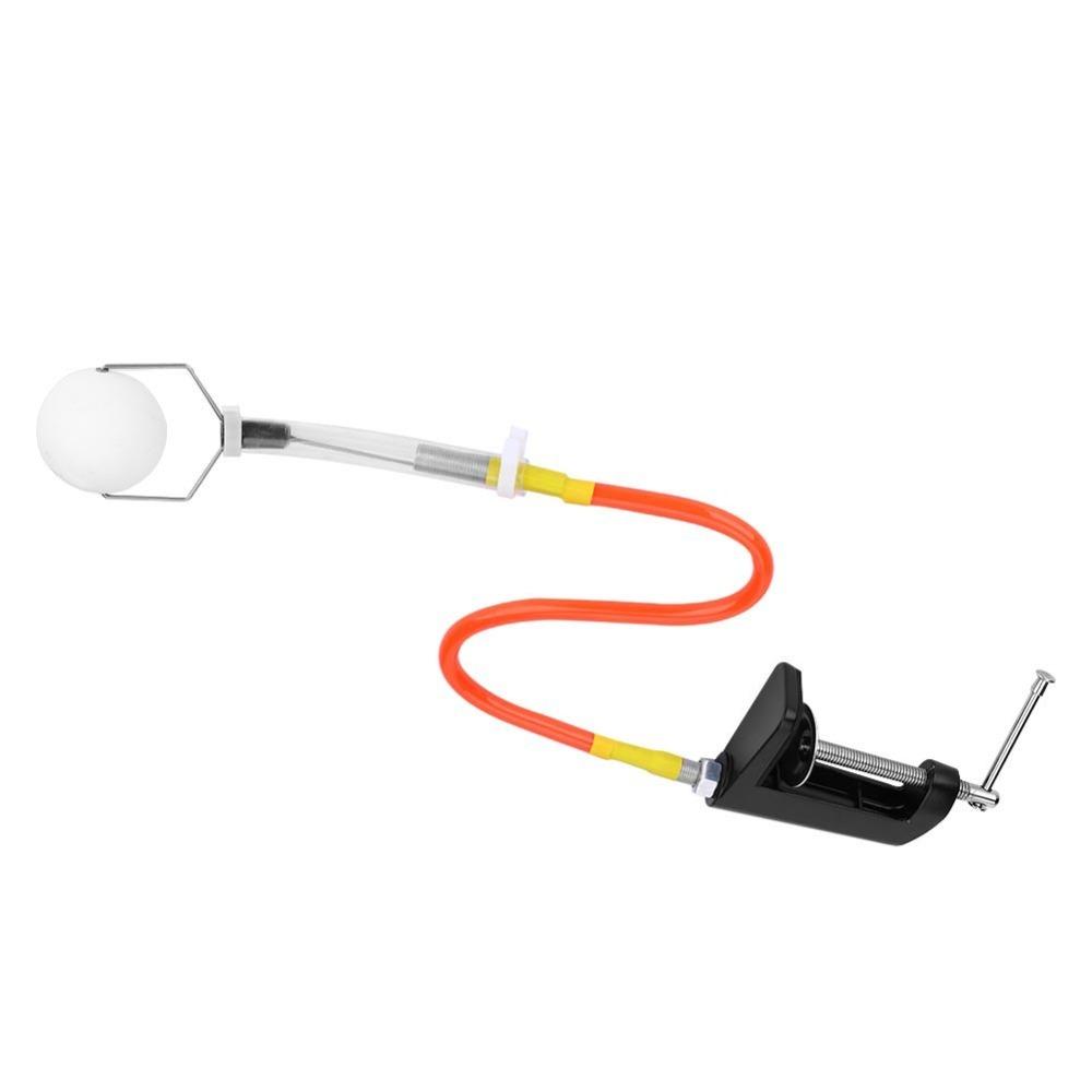 Fixed Rapid Rebound Ping Pong Trainer 5.5cm Clip Automatic Table Tennis Machine  Beginners