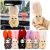 Long Ear Rabbit Plush Toy Bag Hanging Charms Rabbit Plush Keychain Bunny Plush Doll  Gift