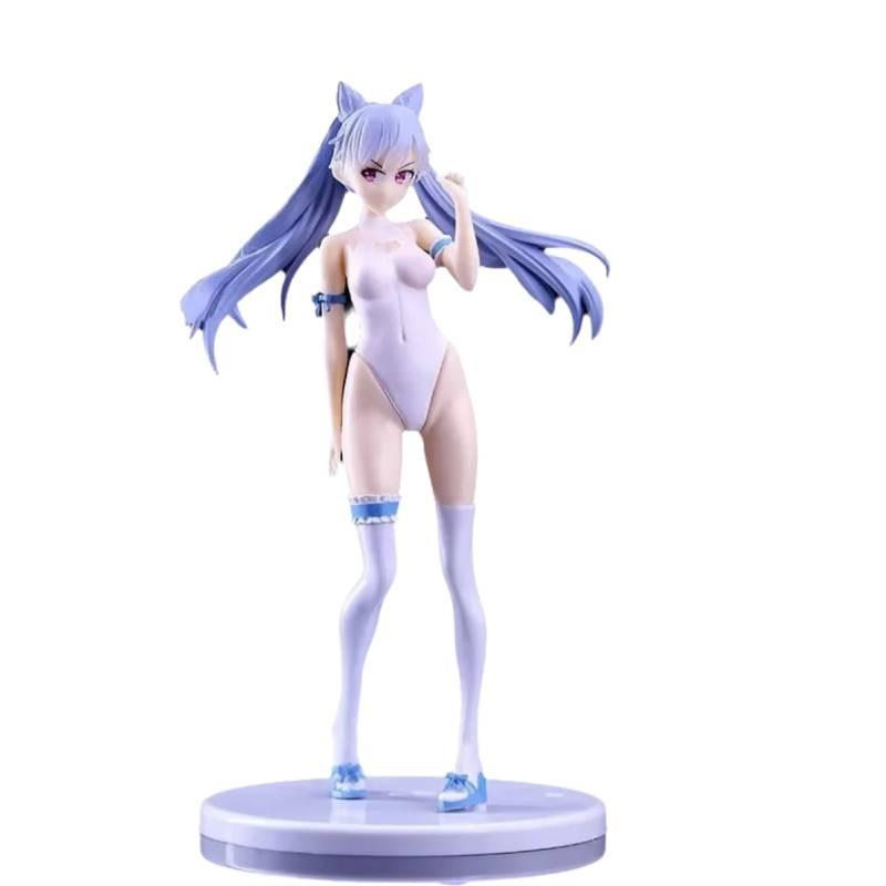Impact Genshin Keqing Swimwear Figurine Game Cartoon Model Statuary Gift Toy
