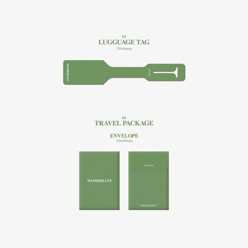 JEONGHAN (SJUTTON) – 'WANDERLUST' Fotobok