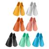 Swim Training Fins Travel Size Flippers Professional Swimming Fins Comfortable Silicone Short Flippers for Women Man