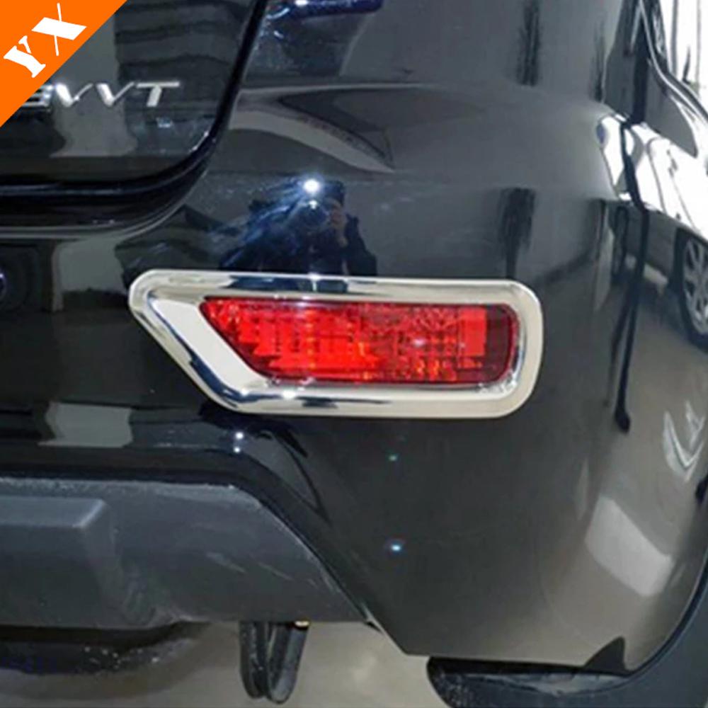 Chrome Garnish For LIFAN X60 2011 2012-2014 2015 Accessories Car Front Rear Fog Light Lamp Cover Decor Protect Sticker