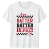 Hey Batter Batter Swing TShirt Sports Fan Baseball Birthday Gift For Him
