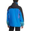 Adidas Originals Colorblock Anorak Loose Fit Long Sleeve Hooded Sports Jacket Men Jacket Blue JF2854