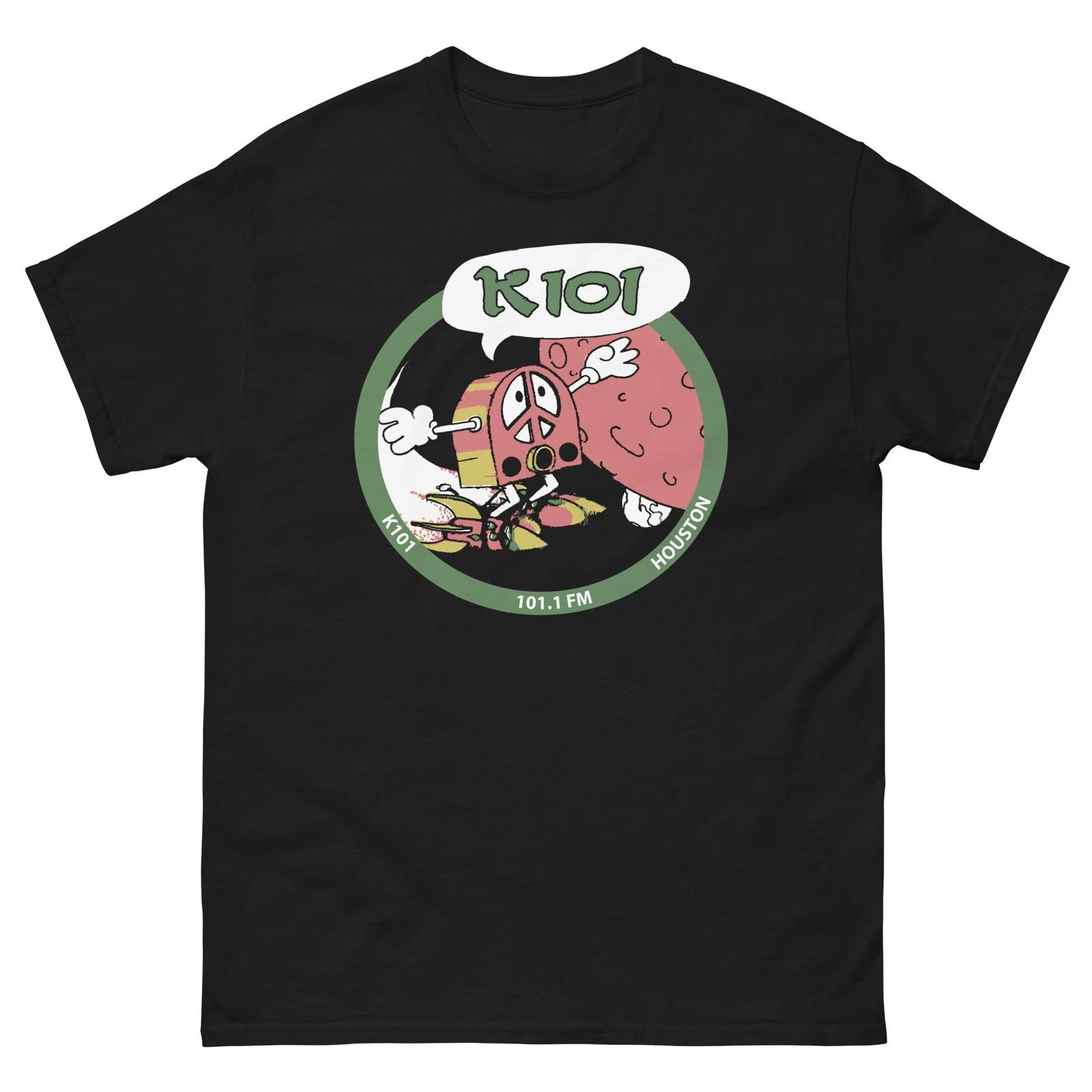 

K101 Houston Radio Graphic 101.1 FM JPDesign Unisex classic tee Shirt S