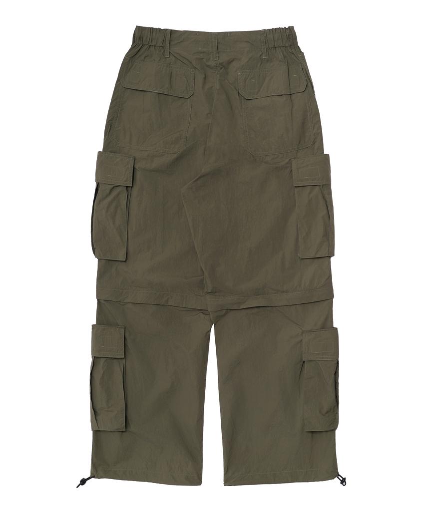 Naiteuwokeudeb Two-Way Tech Cargo Pants_Khaki
