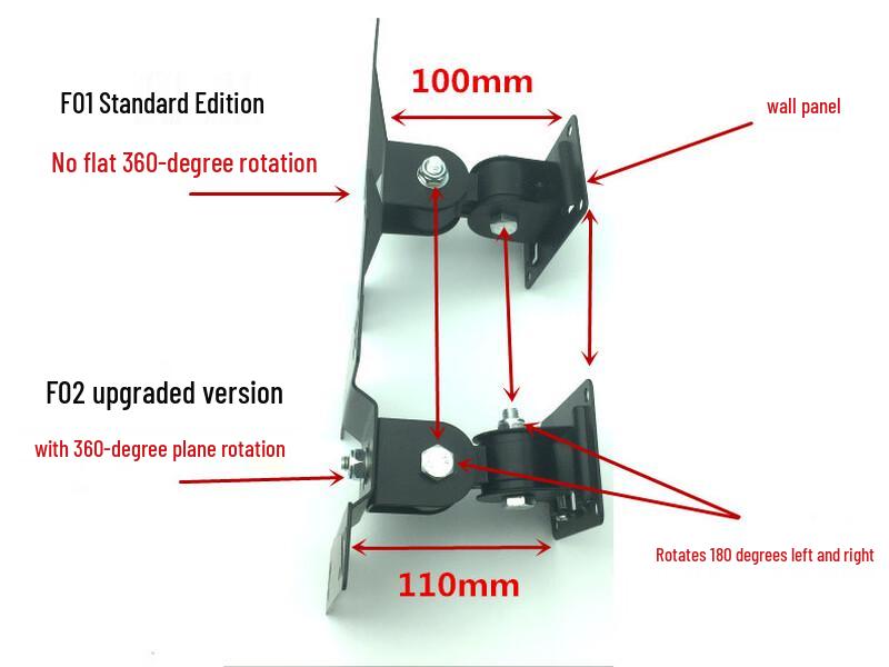 Universal 17-32 Inch Rotating Telescopic TV Wall Mount