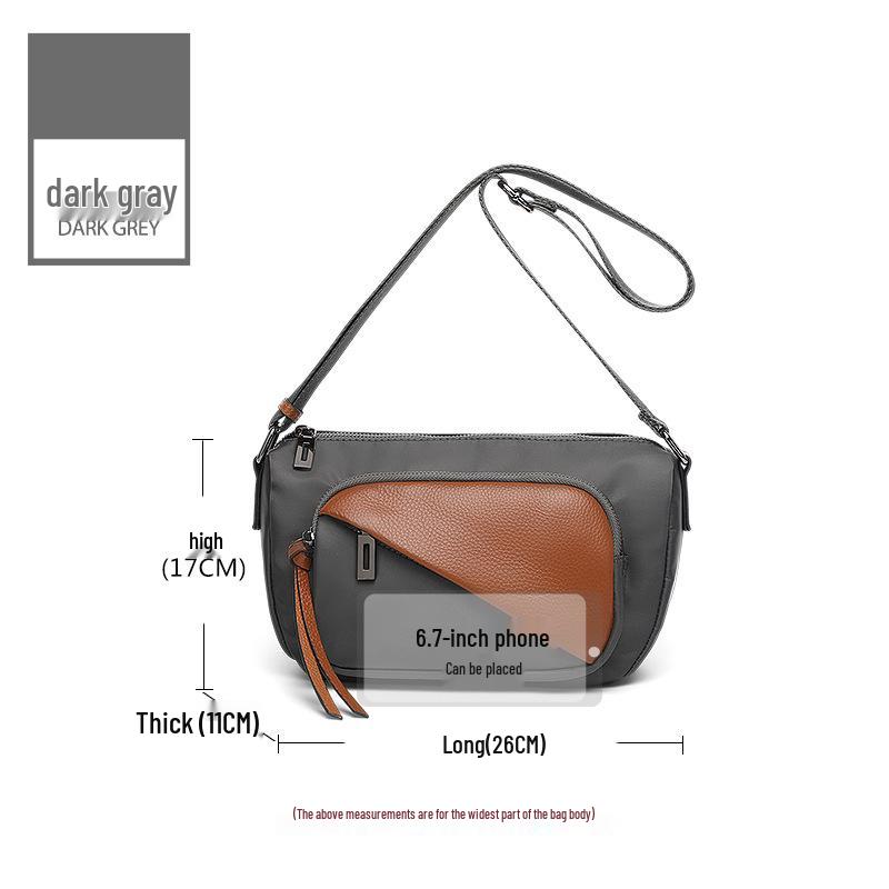 Women's Large Capacity Genuine Leather Crossbody Bag (2025) - Versatile Casual & Cowhide Shoulder Bag