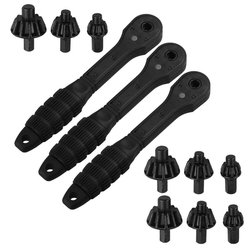 

Drill Chuck Key Ratchet Spanner Electric Accessories Chuck Wrench Ratcheting Drill Chuck Spanner Tool Ergonomic Grip 1