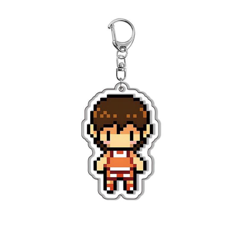 

RPG Game OMORI Anime Cosplay Keychain All Characters For Omori Aubrey Kel Hero Sunny And Something 6 cm
