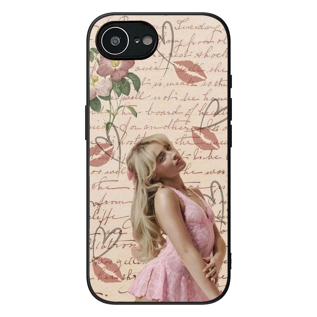 Sabrina Sc Carpenter Phone Cover for Apple iPhone 16 15 14 Plus 13 12 Mini 17 Pro Max + ProMax 16E Air Case
