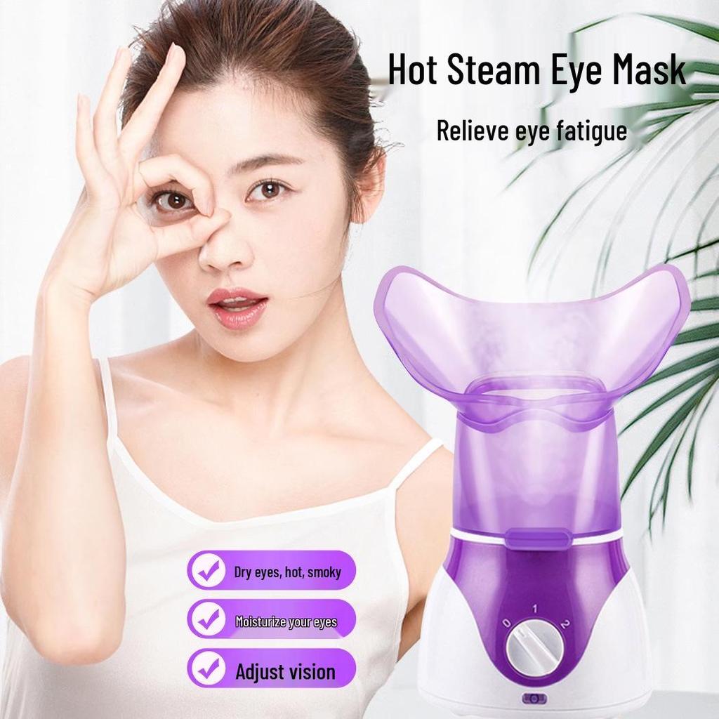 Hot Steam Facial & Nasal Steamer for Children and Adults, Eye Steamer & Facial Heater