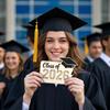Graduation Wooden Photo Frame Magnetic Decorative Stand, Creative Personalized Graduation Gift, Fridge Magnet Decoration