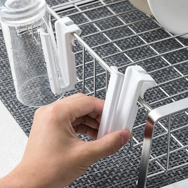 Multifunctional Kitchen Chopsticks Holder Hanging Drain Box Organizer Storage Rack Save Space Hanging Tableware Holder