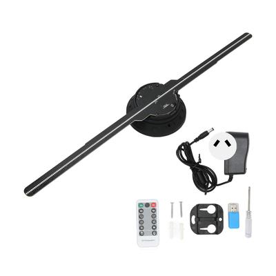 3D Hologram Fan 512x234P Resolution 234 LED Beads 16.5in Hologram Advertising Machine for Party