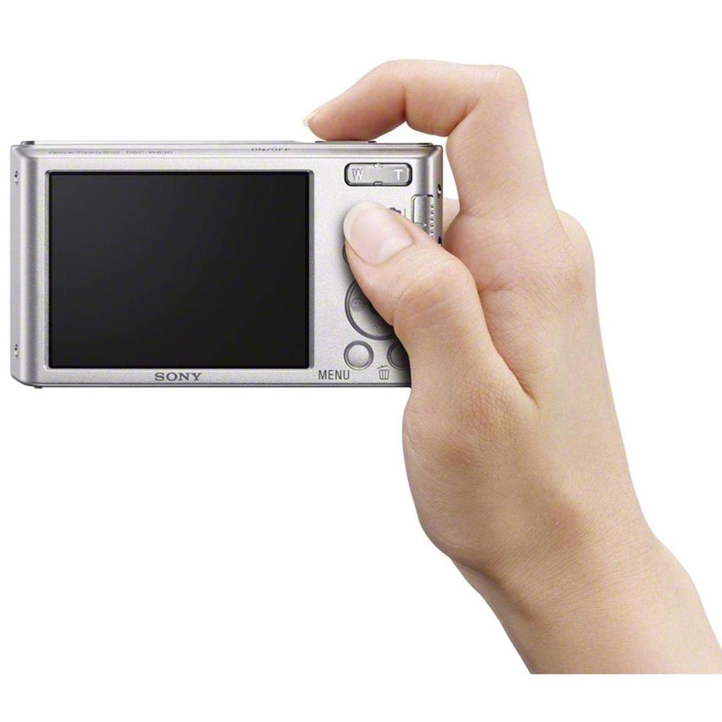 Sony DSCW830 MP Digital Camera with LCD 20.1 2.7-inch (Silver)