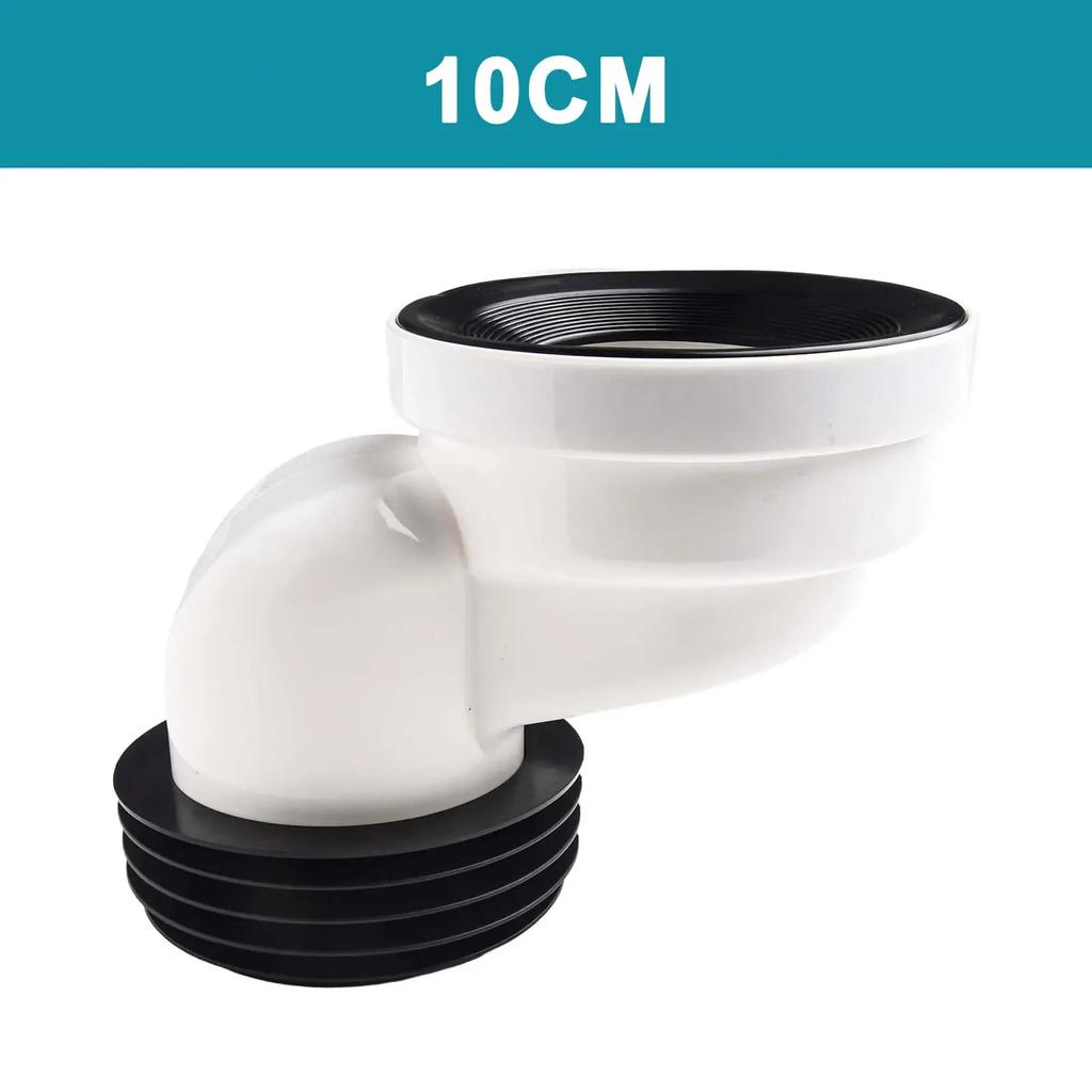 WC Connection Nozzle Connection Toilet Pipe Nozzle Drain Straight Eccentric Offset 2cm/5cm/10cm Adjustment 1-3cm/4-6 Cm/9-10cm